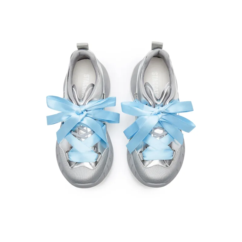Staccato Butterfly Island Collection Cushioning, Wear Resistant Low Top Chunky Sneakers Women's-3