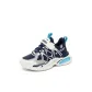 XktS501 White Dark Blue[Leather Upper Waterproof]