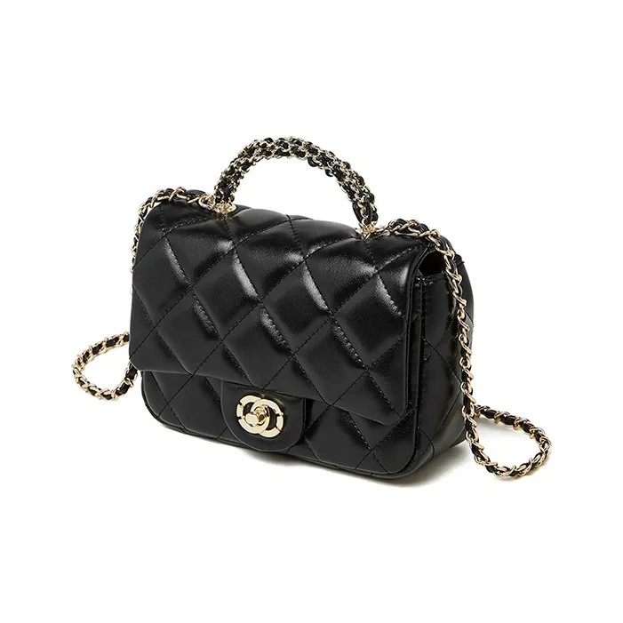 Carnival Keep Cow Leather Crossbody Bag, Handbag Trumpets Women's Black/Burgundy-1