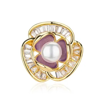 Mofei Freshwater Pearl Brooches Women's