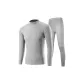 Thin Clothing Sets (Light Gray) 100% cotton Antibacterial/Windproof Mock Neck