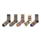 Men's Vintage Crew Socks G Set-5 Pack