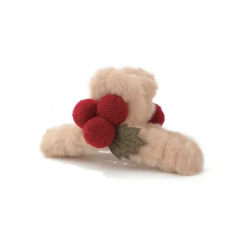 Like A Dream Acrylic Plush Hair Clips Women's
