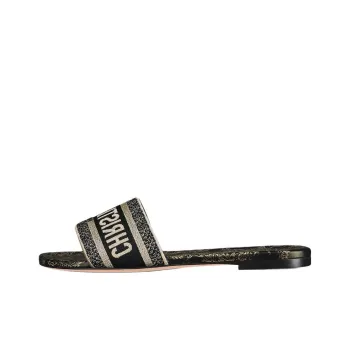 DIOR Dway Slide Slippers Women's Black