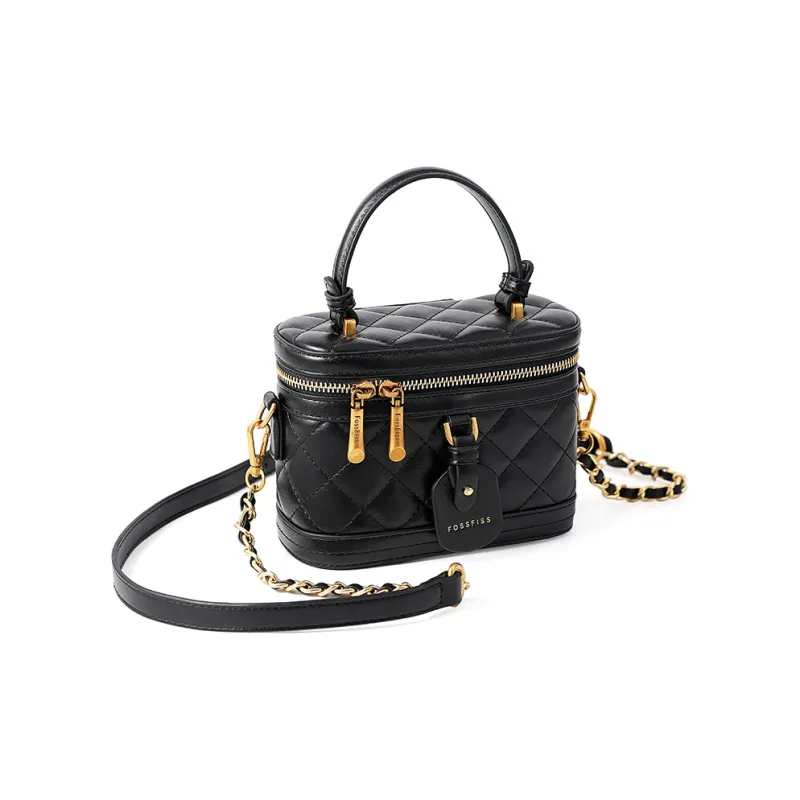 Vigno Synthetic Leather Shoulder Bag, Crossbody Bag, Handbag Women's Black-1