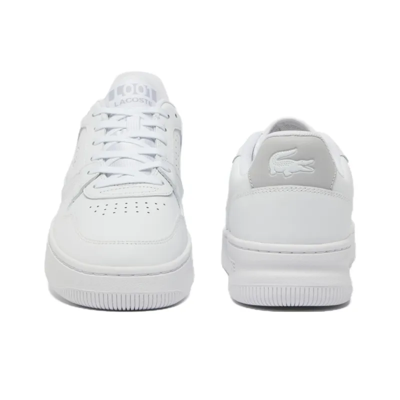 LACOSTE L001 Slip-Resistant Low-Top Skateboard Shoes Men's White-3