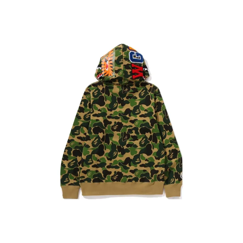 Bape Women's Abc Camo Shark Full Zip Hoodie-5