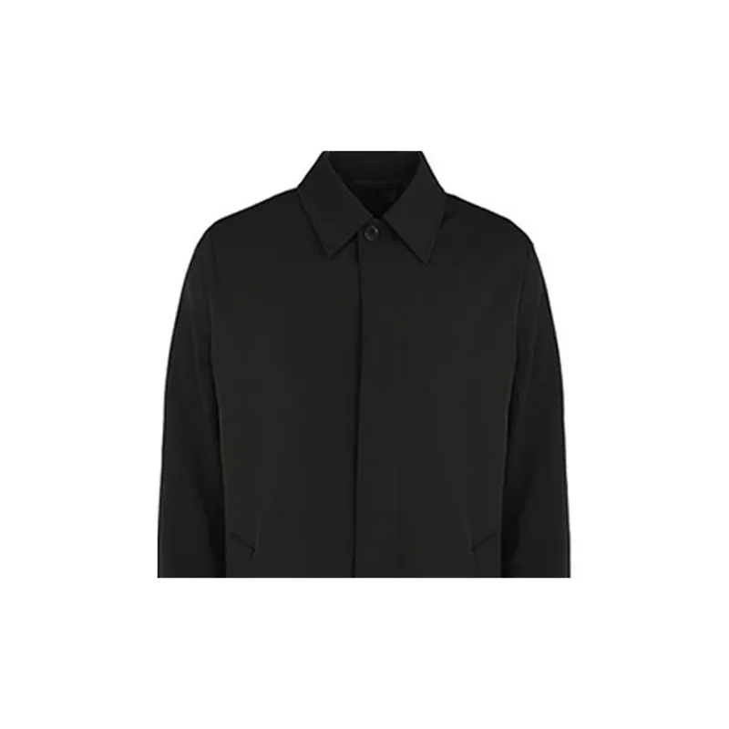 PRADA Trench Coats Men Black-3