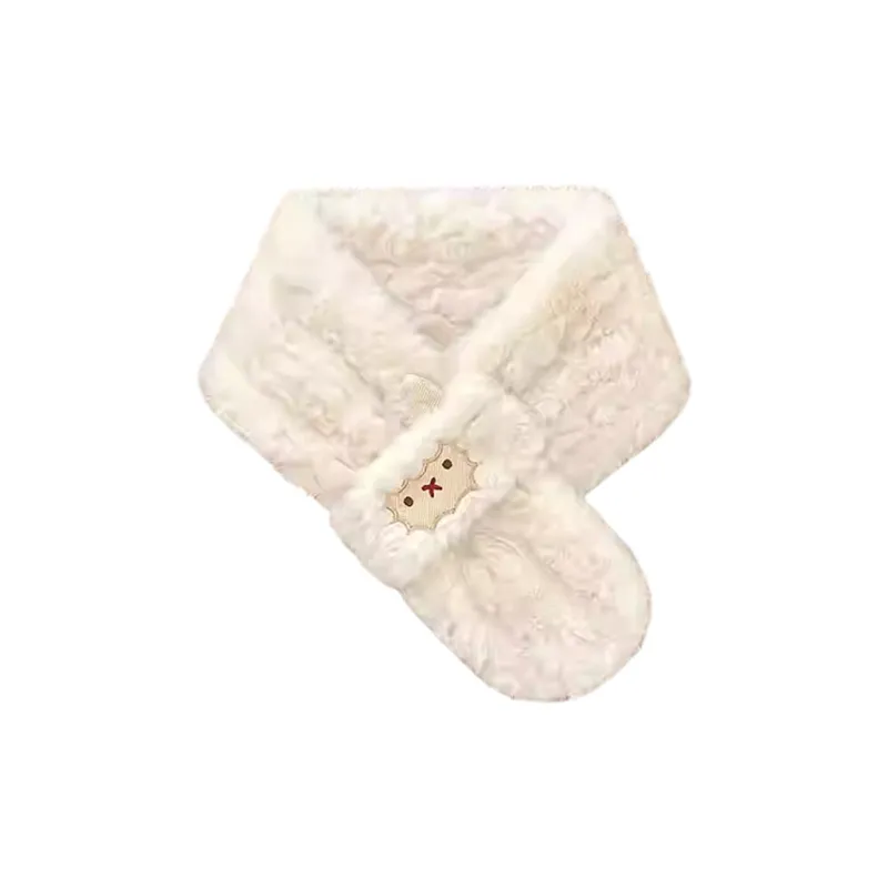 Yalu Polyester Plush Yarn Scarf Unisex Gift Box Set-5