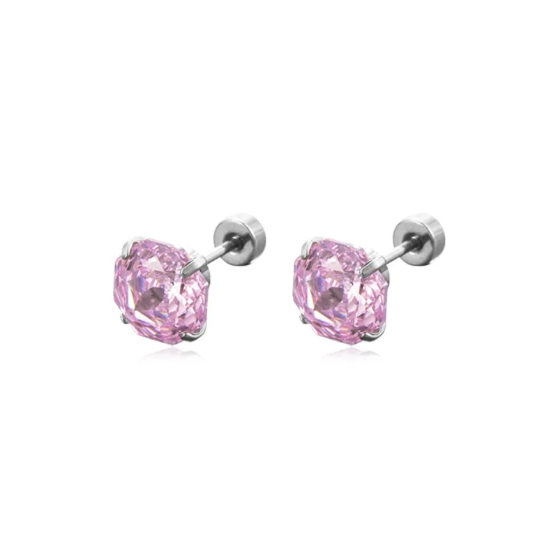 WANLIACC Alloy Stud Earrings Women's-5