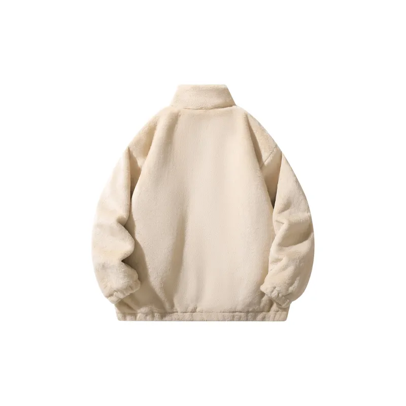 JINBEILE Velvet feel Coat Unisex-13