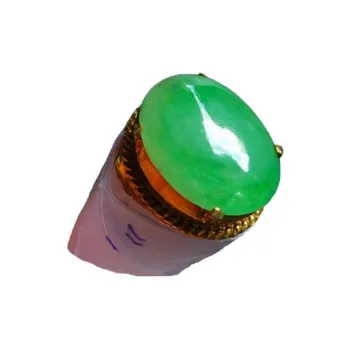 FANGCUIYUAN Glutinous Jade Ring Face Unisex