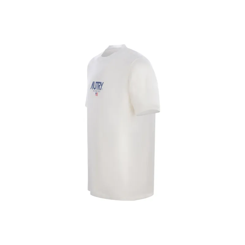 AUTRY Logo Printed Crewneck T-Shirt-2