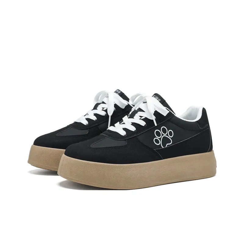 TALKING TOM Low Top Skateboard Shoes Women's Black-2