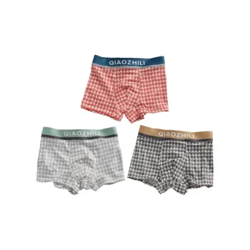 Qiao Ni Tong Underpants Men's 3 Pack