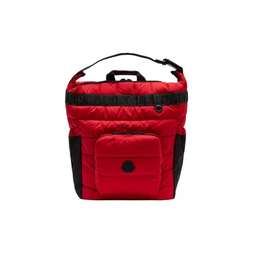 Moncler Nylon Backpack Men's Red