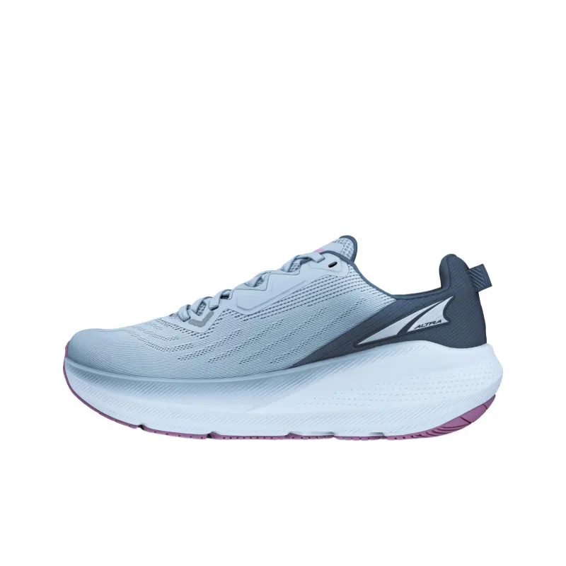 Altra Anti Slip Wear Resistant Low Top Running Shoes Women's Light Blue White-0
