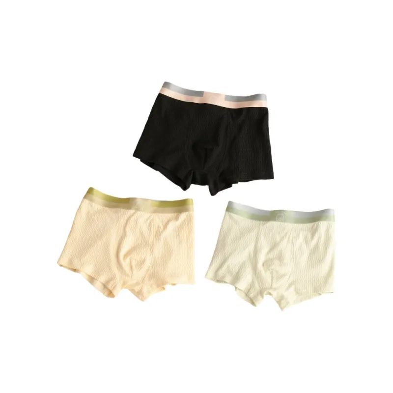 Qiao Ni Tong Underpants Men's 3 Pack-8