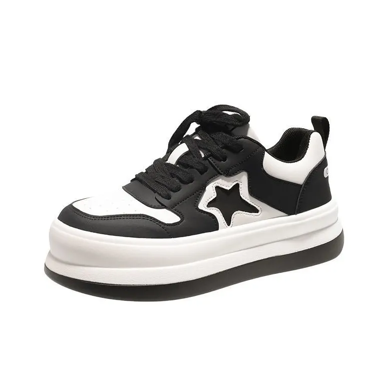 BINGO DUCK Low Top Skateboard Shoes Women's-6