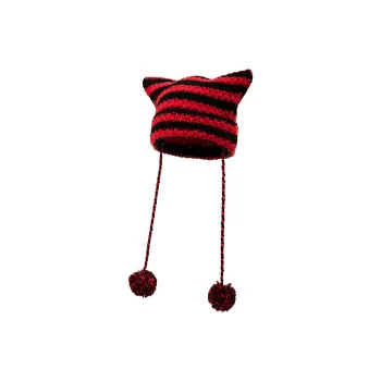 BAIJUAN Acrylic Knitted Hat Women's