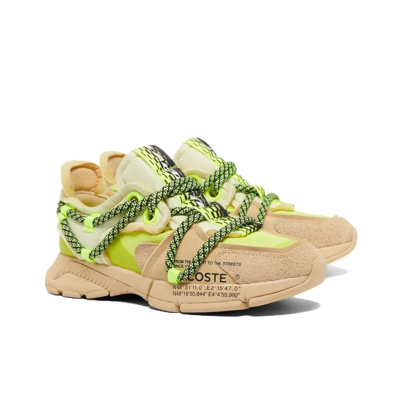 LACOSTE L003 Active Runway Slip Resistant Low Top Casual Shoes Men's Green-1