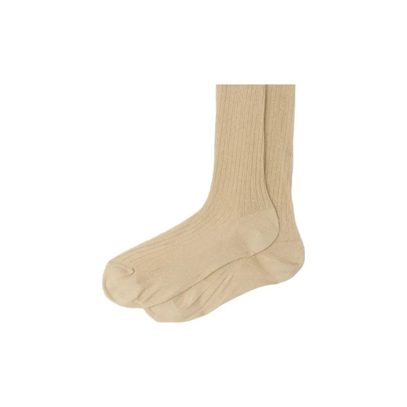 PRADA SS23 Knee-High Socks Women's 1 Pack Platinum-2