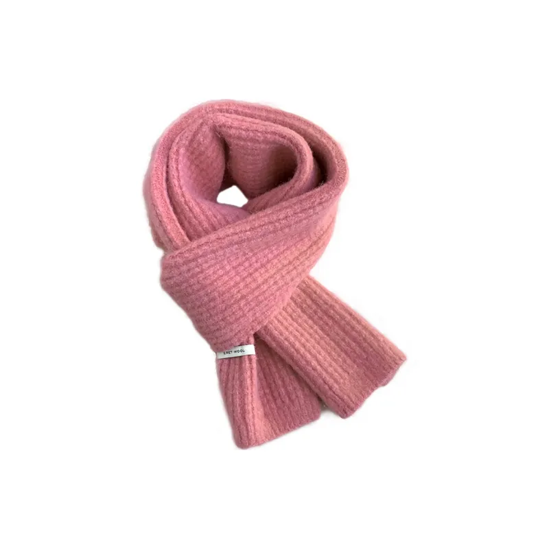 Youyoulan Polyester Knit Scarves Women's-0