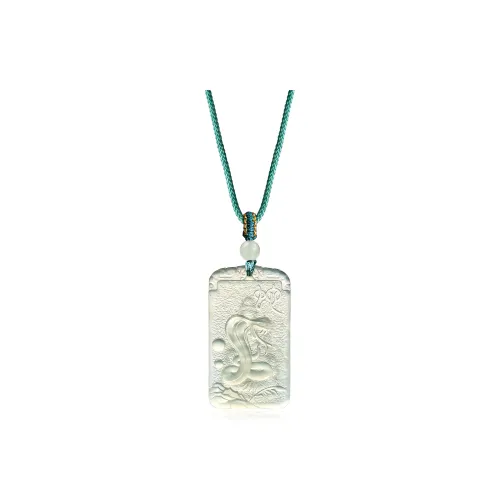 DTOTO Chalcedony Jade Necklaces Unisex