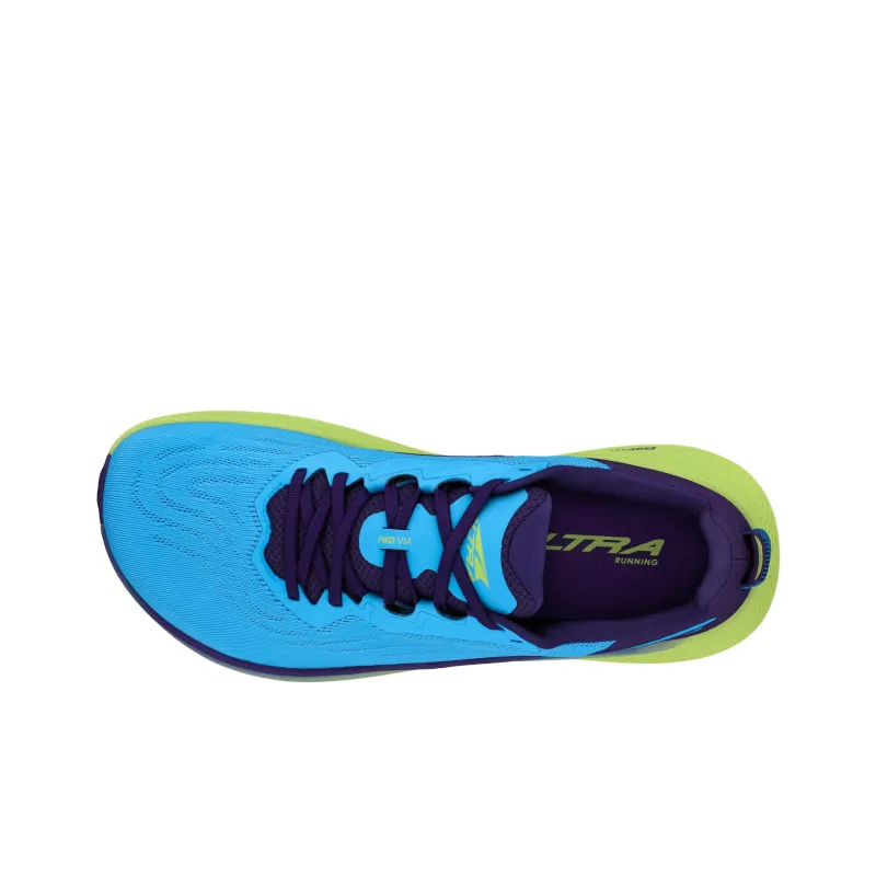 Altra Anti-Slip Wear-Resistant Low-Top Casual Running Shoes Men's Turquoise-4