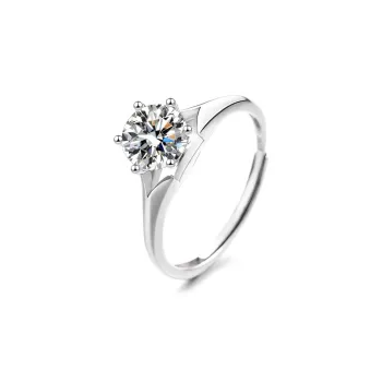 QIANCHANG S925 Silver Rings Women's