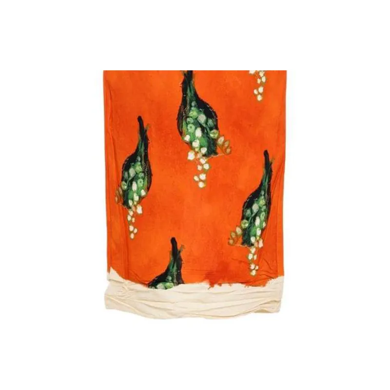PRADA Sleeveless Dresses Women's Orange-3