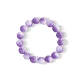 Six-Character Mantra Beaded Bracelet[Light Purple]