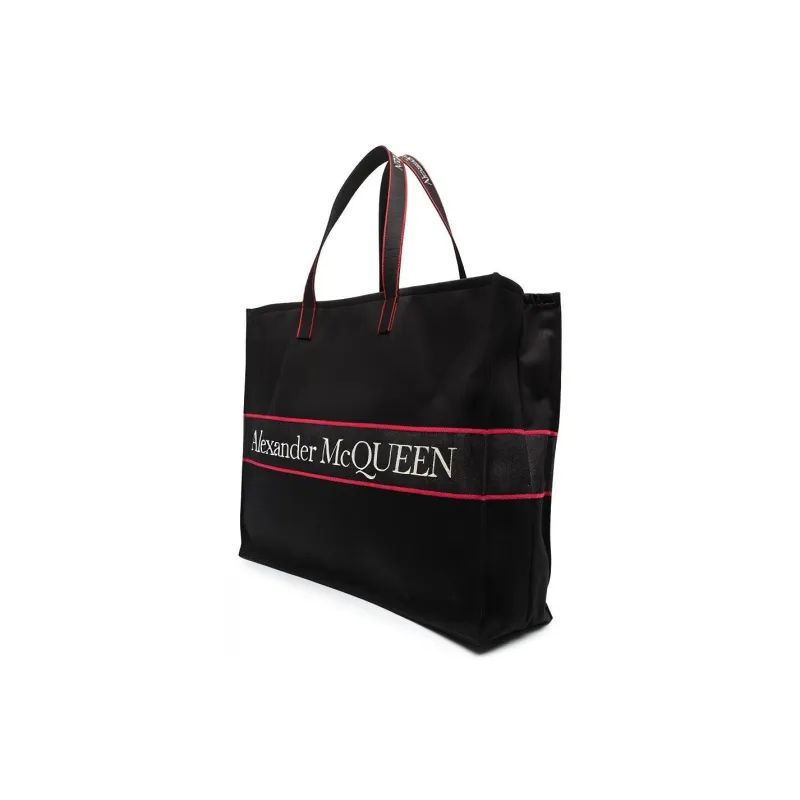 Alexander McQueen Nylon Handbag Men's Black-1