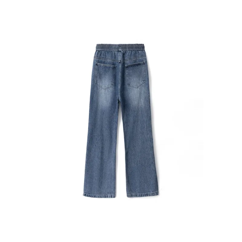 BENGEN Jeans Unisex Vintage Blue-21