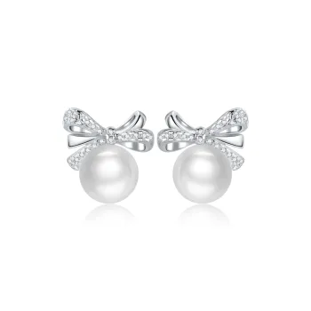 Kim Ka Fook Freshwater Pearl Stud Earrings Women's