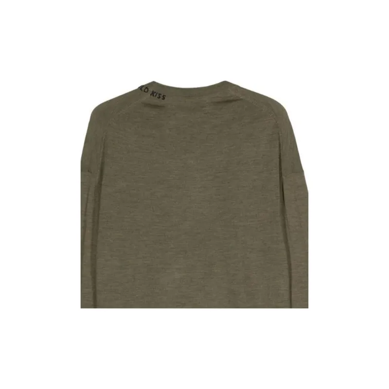 Zadig & Voltaire Slogan embroidered Wool Jumper-3