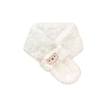 Yalu Polyester Plush Yarn Scarf Unisex Gift Box Set