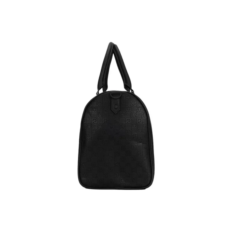 Jordan Pu One Shoulder Crossbody Handbag, Travel Bag Unisex Black-2
