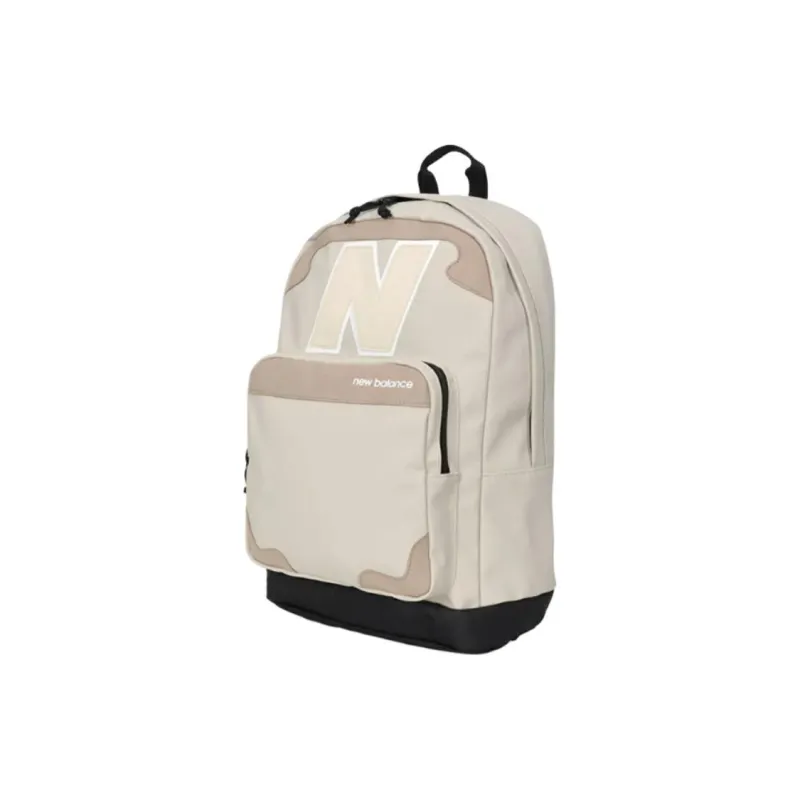 New Balance Polyurethane Backpack Regular Unisex Beige-2