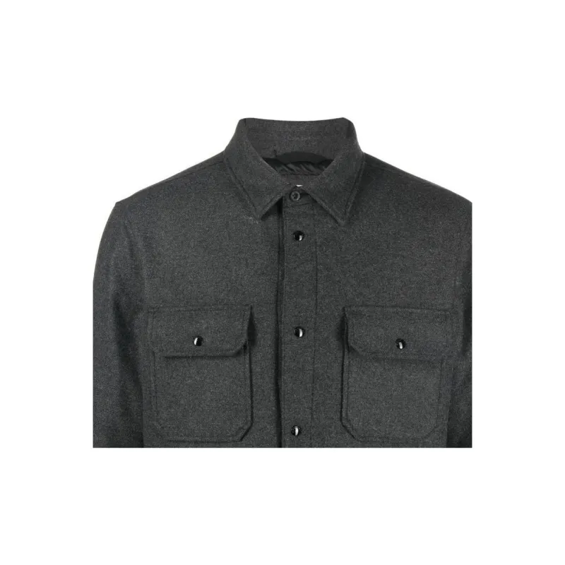 WOOLRICH Alaskan Pocket Patch Overshirt-4
