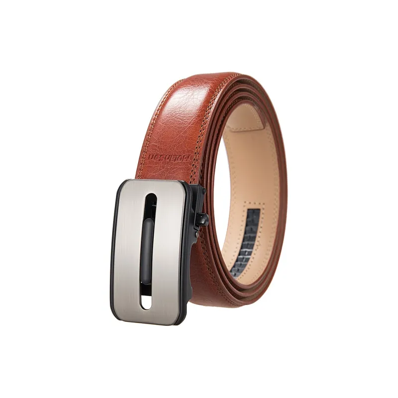 Mulinsen Alloy+Cow Split Leather Leather Belts Unisex 3 8-2