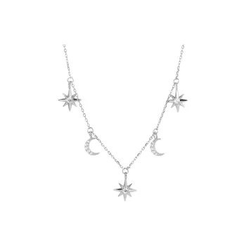 MONI JEWELLERY S925 Silver Necklaces Women's