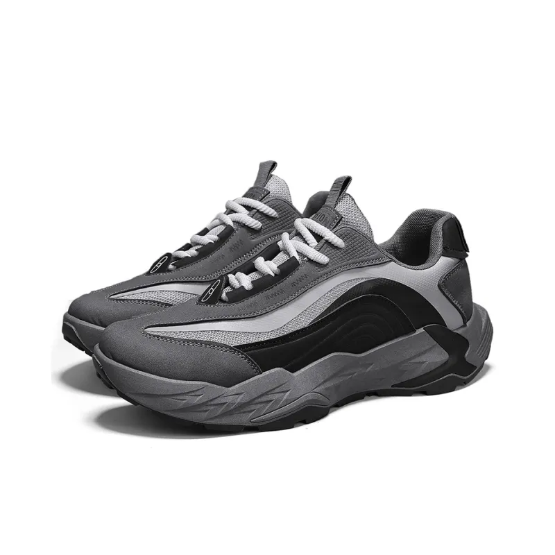 Team Bees Anti-Slip Wear-Resistant Low-Top Chunky Sneakers Men's-7