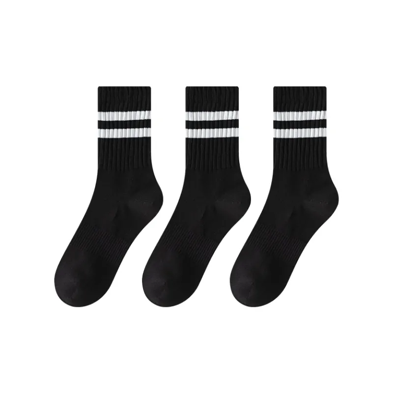 AOKANG Mid Calf Socks Men's 3 Pack-4