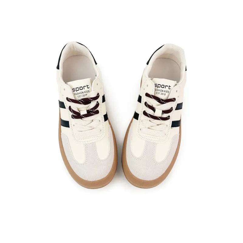 La Chapelle Campus White Sneakers Cushioning Lightweight Low-Top Skateboard Shoes Women's-9