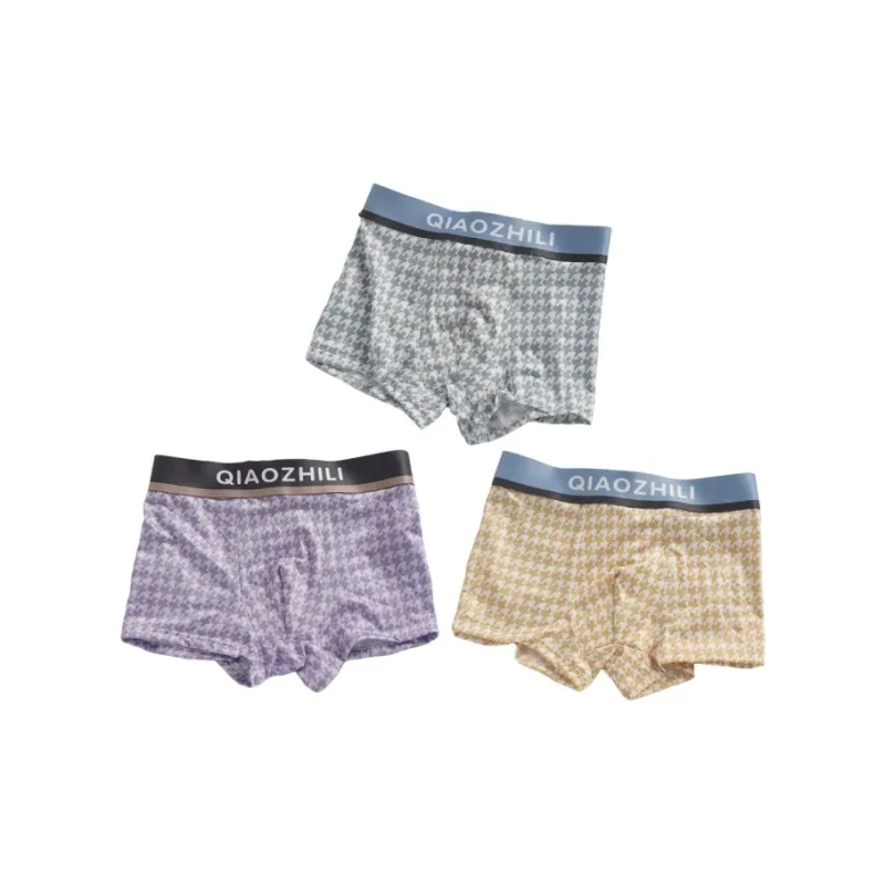 Qiao Ni Tong Underpants Men's 3 Pack-7