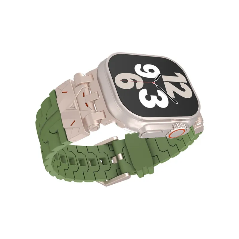 ZHENGGUANG Watch Band Apple Compatibility Silicone Material-10