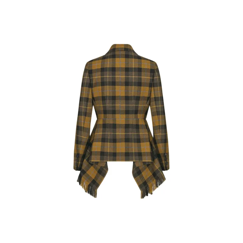 DIOR FW24 Jackets & Coats Women's Yellow Gray-1