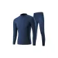 Thin Clothing Sets (Navy Blue) 100% cotton Antibacterial/Windproof Mock Neck