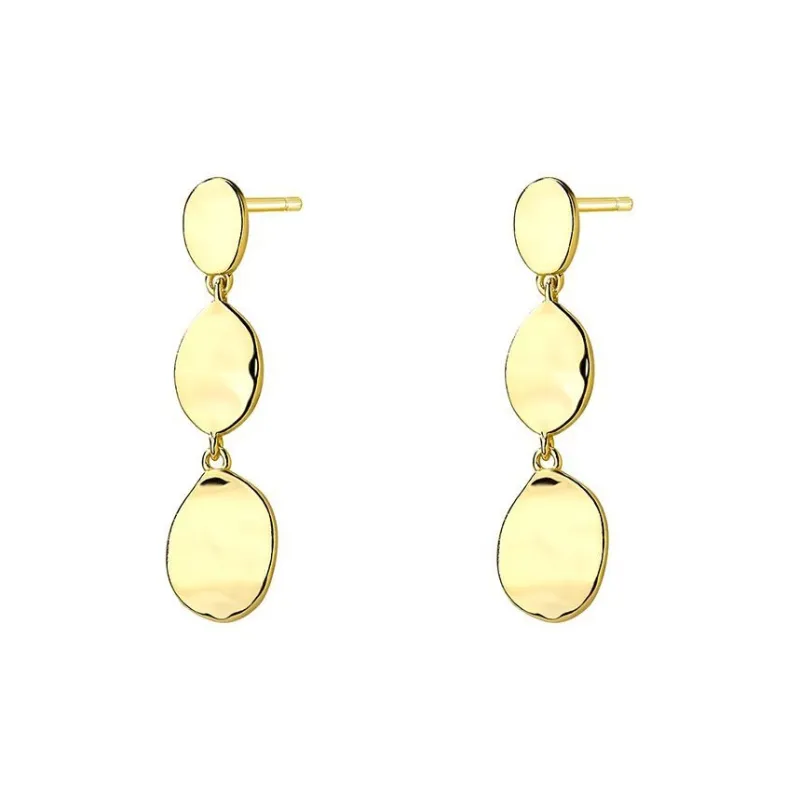 MONI JEWELLERY S925 Silver Earrings Women's Gold-0
